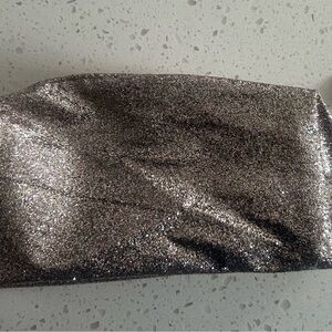 OPI Glitter Cosmetic Bag - Silver
